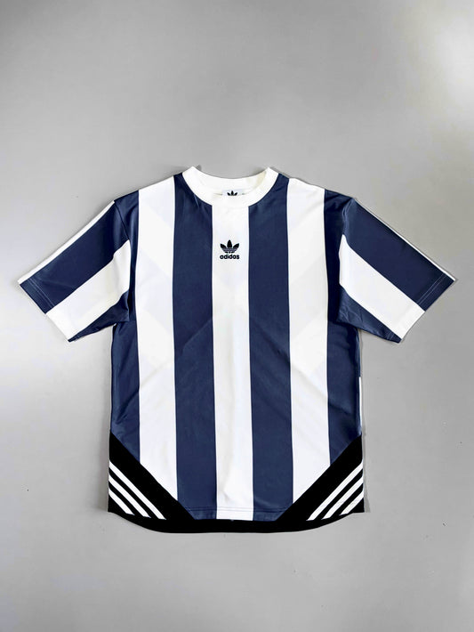 Adidas Originals “Rival Goalie” Vertical Stripe Football Jersey (M/L)