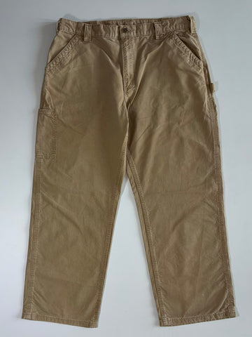 Carhartt Khaki Dungaree Fit Carpenter Pants (W:38|L:40)