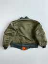 Vintage Taiwan Air Force MA-1 Style Reversible Bomber Jacket(XL)