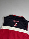 NBA | Red Navy Reversible Fleece Puffer Vest (S/M)