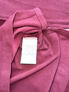 Polo Ralph Lauren Big Pony Embroidered Long Sleeve Rugby Polo Shirt Burgundy Size (L)