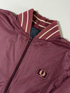 Fred Perry Laurel Wreath Lightweight Bomber Jacket – Burgundy (M/S)