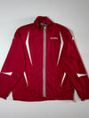 Kappa Aerotec Full-Zip Track Jacket – Maroon/White (M/L)