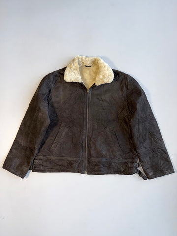 ZSuper Premium Original Pure Leather Jacket (Fur Inside)