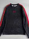 Levi’s Colorblock Sweatshirt Black with Red/Yellow Stripe (L)