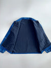 Vintage Adidas Reversible Indigo Denim & Navy Linen Coach Jacket (Xl)
