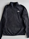 The North Face Polartec Recycled Quarter-Zip Fleece – Black (S)