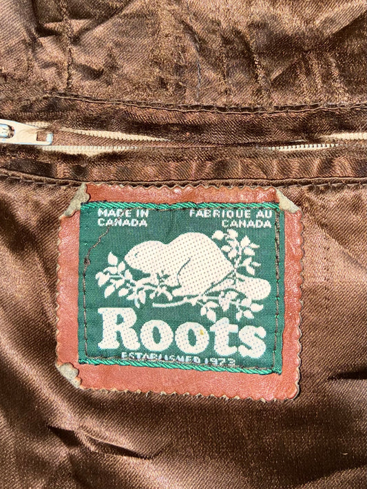 Roots Premium Original Pure Sued Leather Jacket (XL)