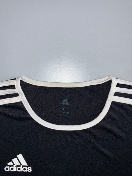 Adidas Entrada 18 Climalite Football Jersey Black & White (L)