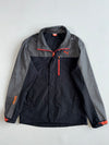 Puma Black & Grey Colorblock Windbreaker Jacket(M)