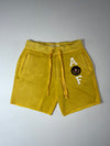 Abercrombie & Fitch Varsity Crest Yellow Fleece Shorts (W:30) (L:18)