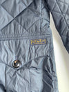 Polo Ralph Lauren Navy Quilted Blazer Jacket with Tartan Lining (M)