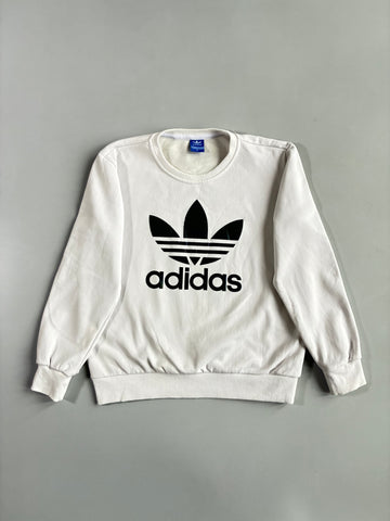 Adidas Originals | Trefoil Crewneck Sweatshirt Light Reflective Logo (S)