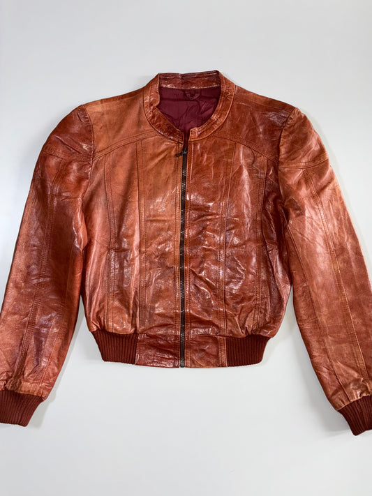 Vintage Premium Original Leather Jacket (S)