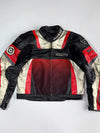 Vintage Dainese Premium Original Pure Italian Leather Racing Jacket (Paded)(XL)
