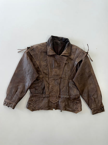 !                                                                                                                                                                                                            Ultra Premium Original Leather Jacket (RARE) (M/L)