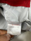 Kappa White Full-Zip Track Jacket – Red & Mesh Panel Detail, (M)