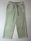 Puma Sage Green Polar Fleece Wide-Leg Track Pants (W:30) (L:36)