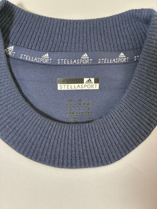 Adidas StellaSport Colorblock Cropped Sweatshirt  (S)