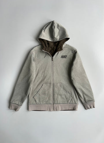 Nike Therma-Fit | Reversible Quilted Hoodie Jacket (L)
