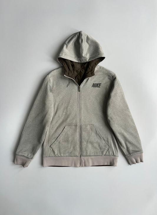 Nike Therma-Fit | Reversible Quilted Hoodie Jacket (L)