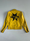Jocker Vintage Yellow Leather Racing Jacket (S/M)