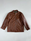Club Blue More Premium Original Leather Jacket (L)
