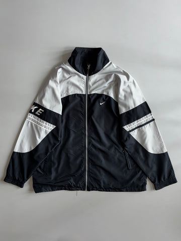 Nike | Black & White Colorblock Jacket (2XL/3XL)