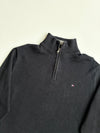 Tommy Hilfiger Quarter-Zip Knit Sweater – Navy (XL)