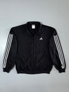 Adidas Black 3-Stripes Track Jacket (M/L)