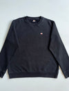 Dickies Box Logo Fleece Crewneck Sweatshirt – Black (XL)