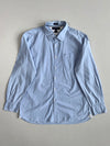 Tommy Hilfiger | Sky Blue Micro Check 80’s 2-Ply Shirt (XL)