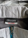 Kappa | Italia Hooded Shell Jacket | Grey Marl/Teal | (L)
