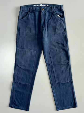 Dickies Navy Double-Knee Carpenter Pants (W:32|L:40)