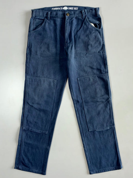 Dickies Navy Double-Knee Carpenter Pants (W:32|L:40)