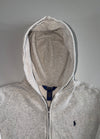 Polo Ralph Lauren | Grey Zip Hoodie | (S)