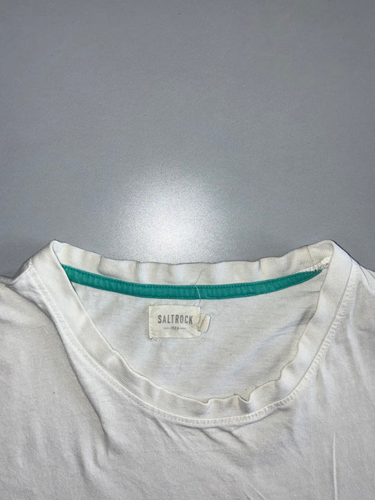 Saltrock | “Surf Club” Pocket Tee | White (2XL)
