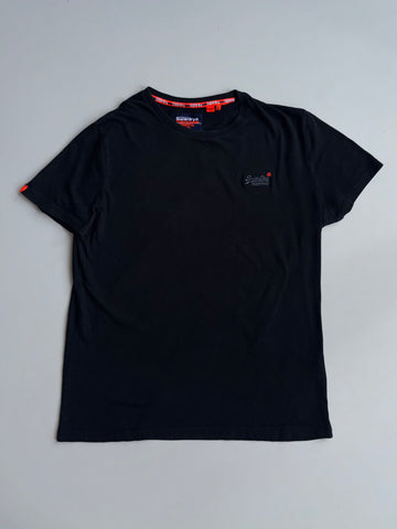Superdry Orange Label Co. Essential T-Shirt Black (L)