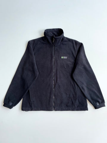 Vintage Kolon Sport Black Fleece Full-Zip Jacket woman’s (S)