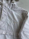 Carhartt WIP White Fleece-Lined Anorak Pullover Jacket (Xl)