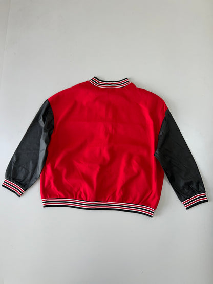 !                                                                                                                                                                                                       Super Premium Varsity Jacket (Leather sleeves) (XL/2XL)