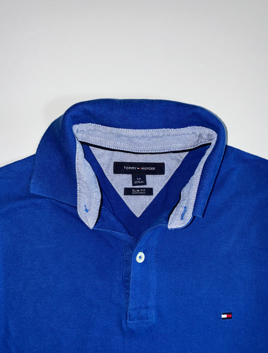 Tommy Hilfiger Slim Fit Polo – Royal Blue (S)