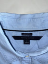 Tommy Hilfiger Light Blue Oxford Short Sleeve Shirt – Classic Fit be Women’s (M)