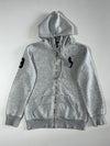 Polo Ralph Lauren Big Pony #3 Grey Zip-Up Hoodie (S)