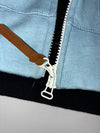 Roots Canada “Keep On Keepin’ On” Baby Blue Hybrid Shell-Hood Zip Hoodie (M)