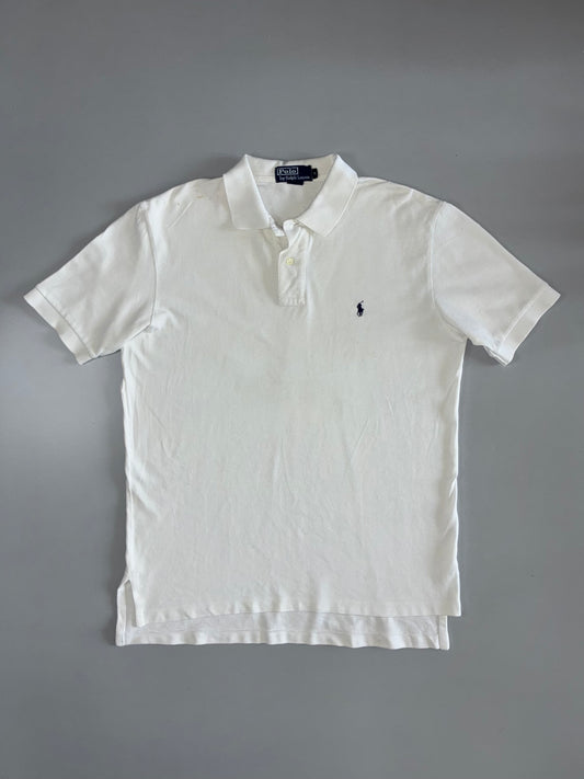 Polo Ralph Lauren White Polo (Classic Fit (L)