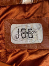 JCG Collection Leather Jacket  Cognac Brown Women's (XL)
