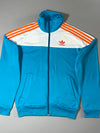 Adidas Originals Sky Blue & Orange Track Jacket (S)