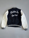 ZVintage Redskins Varsity Jacket With Real Leather Sleeves (S/M)