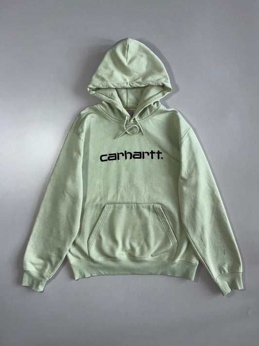 Carhartt WIP | Script Logo Hoodie | Sage Green (L)